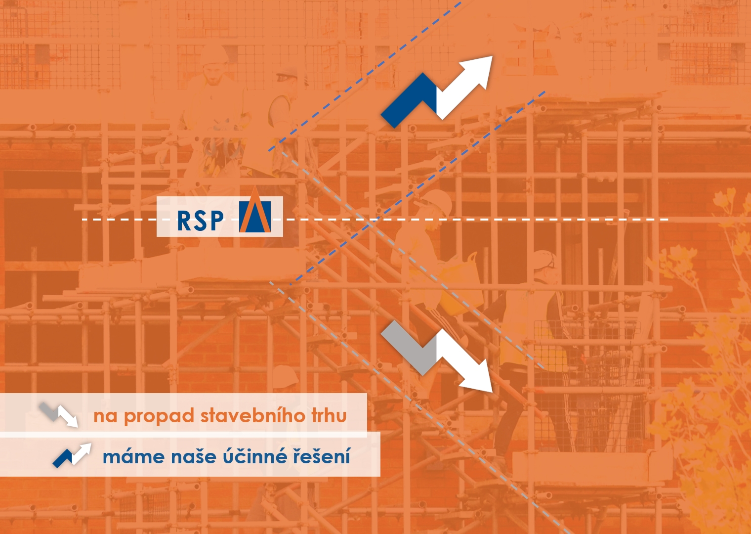 Úvodní fotografie blogového článku služby Registr stavebních projektů (RSP - AMA s.r.o.) s názvem "Propad stavebního trhu nemusí zabolet | data vs. stavební zakázky v roce 2023"